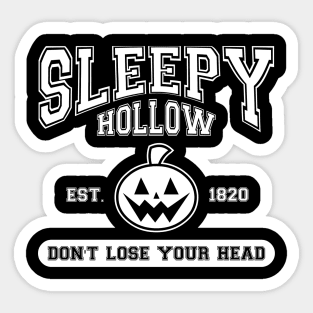 Sleepy Hollow College Design Sticker